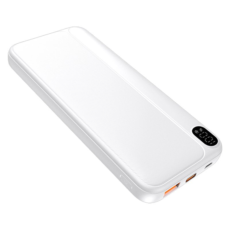 Batterie externe universelle 10 000 mAh (Type C / Lightning) COOL Grip Blanc