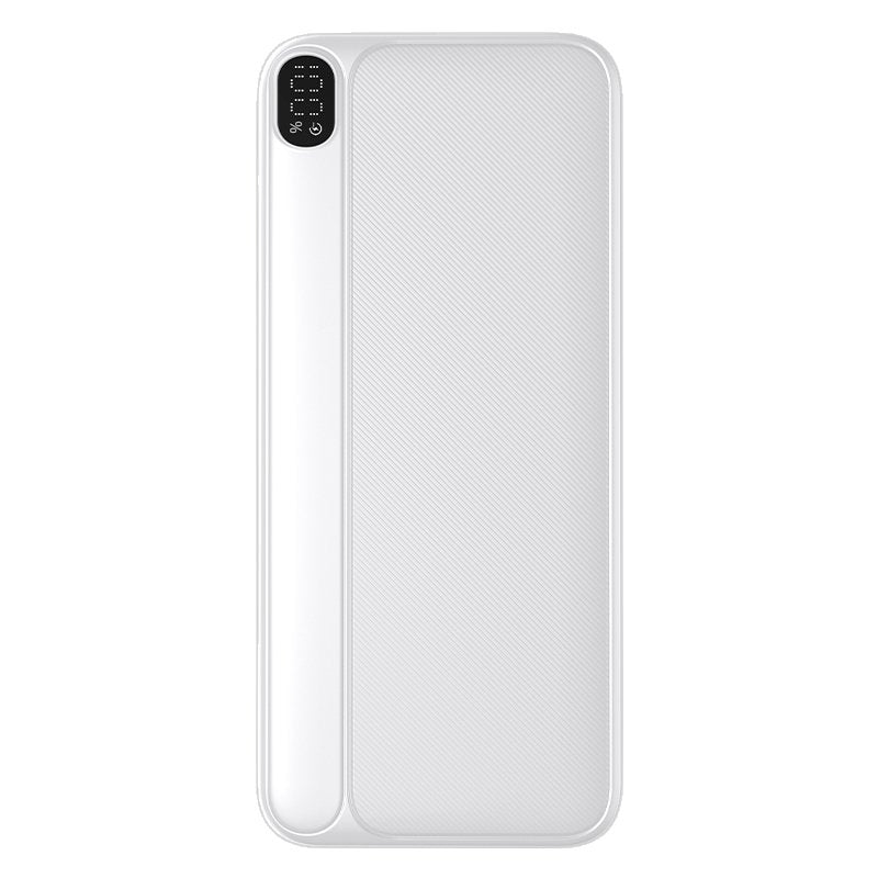 Batterie externe universelle 10 000 mAh (Type C / Lightning) COOL Grip Blanc