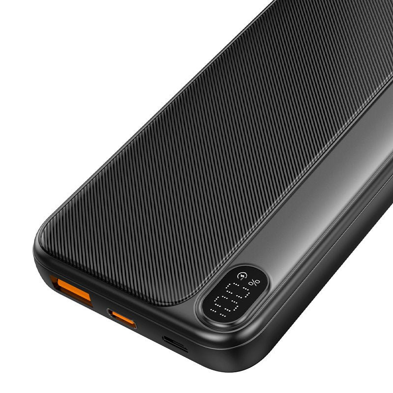 Batterie externe universelle 10 000 mAh (Type C / Lightning) Cool Grip Noir