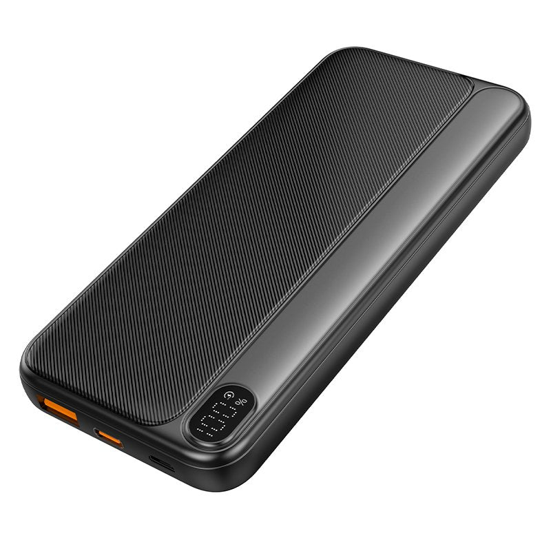 Bateria Externa Universal Power Bank 10.000 mAh (Tipo-C / Lightning) COOL Grip Negro