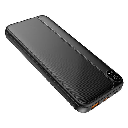Batterie externe universelle 10 000 mAh (Type C / Lightning) Cool Grip Noir