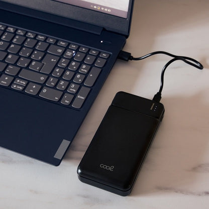 Batterie externe universelle 20 000 mAh (2 x USB / 2 A) COOL Noir