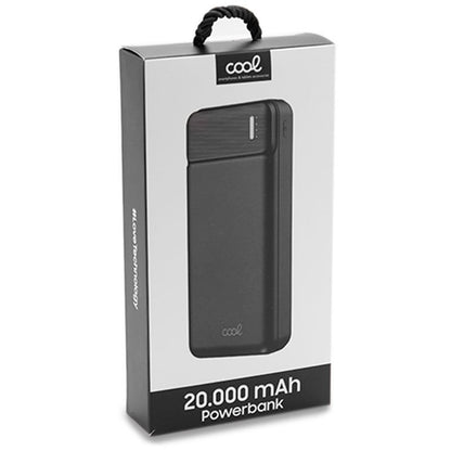 Batterie externe universelle 20 000 mAh (2 x USB / 2 A) COOL Noir