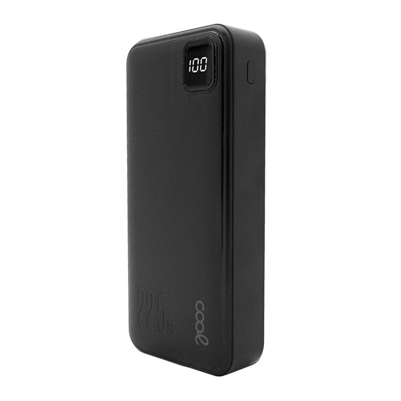Batterie externe universelle 22,5 W 20 000 mAh (Type-C / Lightning) COOL Noir