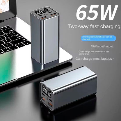 Batterie externe universelle 65 W 20 000 mAh (ordinateurs portables) Gris
