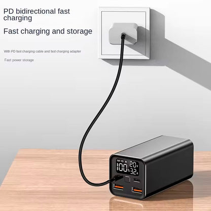 Batterie externe universelle 65 W 20 000 mAh (ordinateurs portables) Gris
