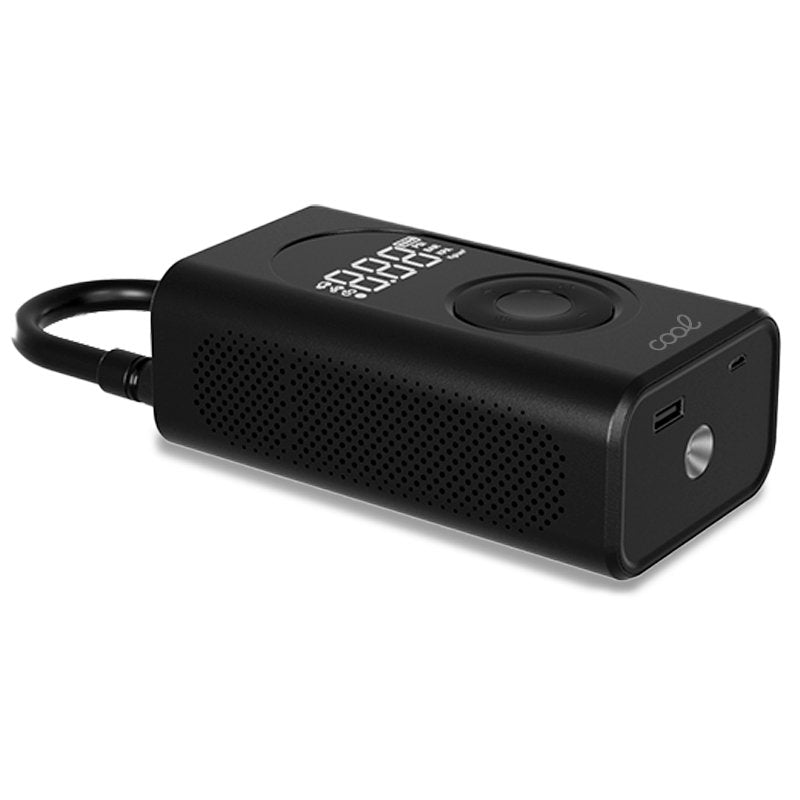 Gonfleur sans fil, batterie externe + batterie externe 4 000 mAh, COOL