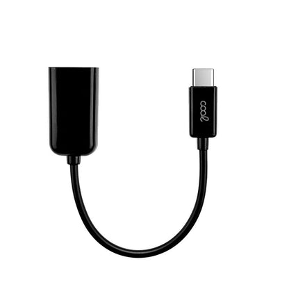 Câble d'entrée USB OTG Type-C universel COOL (noir)
