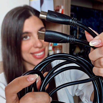 Câble audio-vidéo universel HDMI vers HDMI (3 mètres) Ultra 4K COOL