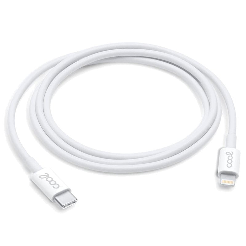 Câble USB universel compatible COOL TYPE-C vers Lightning (1,2 mètre) Blanc