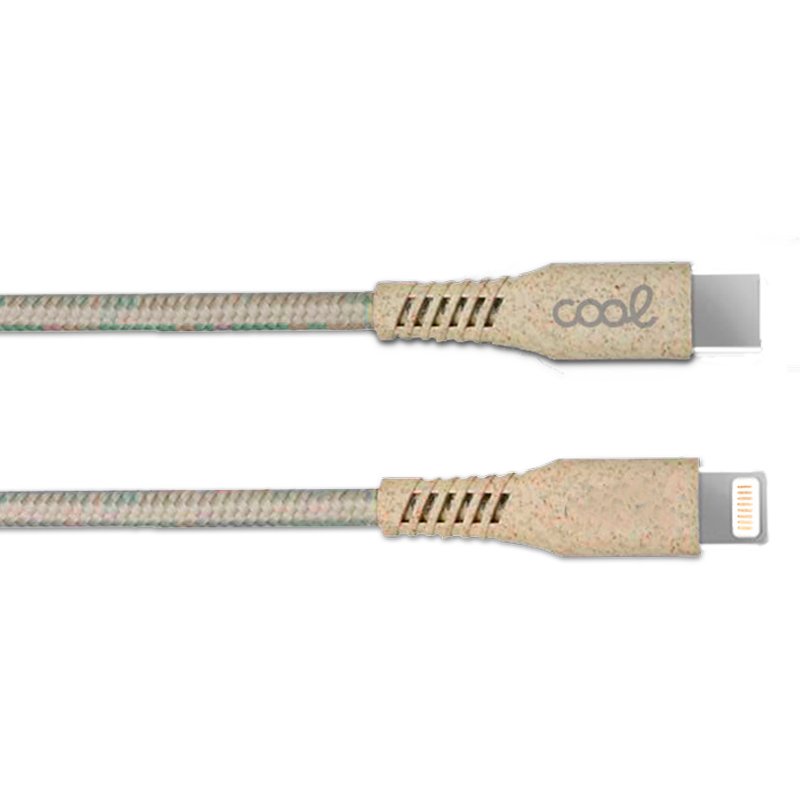 Câble USB universel COOL ECO Type-C vers Lightning pour iPhone (1,5 mètre)