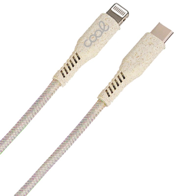 Câble USB universel COOL ECO Type-C vers Lightning pour iPhone (1,5 mètre)