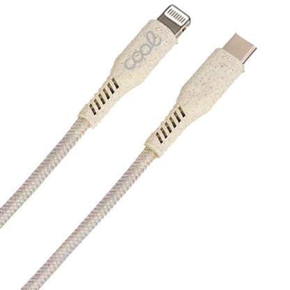 Câble USB universel COOL ECO Type-C vers Lightning pour iPhone (1,5 mètre)