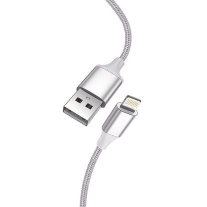 Câble USB Lightning universel en nylon COOL pour iPhone / iPad (1,2 mètre)