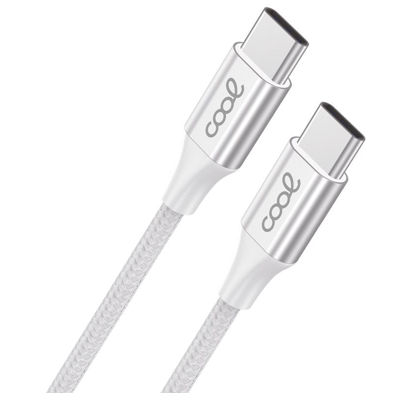 Câble USB universel COOL Nylon Type C vers Type C (1,2 mètre)