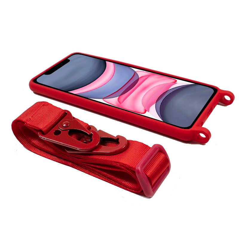 Coque cool pour iPhone 11 Ruban rouge