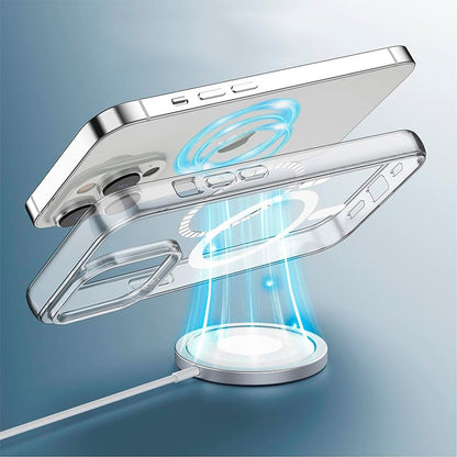 Coque magnétique transparente pour iPhone 11