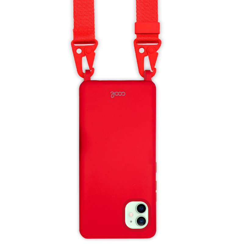 Coque cool pour iPhone 12/12 Pro Ruban rouge