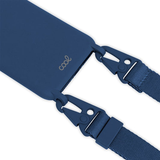 Coque cool pour iPhone 12 mini avec ruban bleu