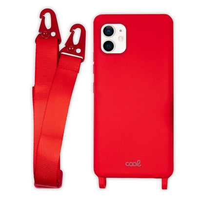 Coque cool pour iPhone 12 mini Ruban rouge