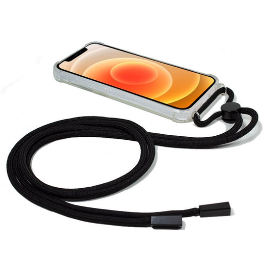 Coque cool pour iPhone 12 mini avec cordon noir