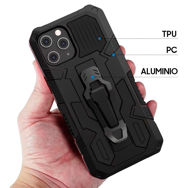 Coque rigide noire pour iPhone 12 mini