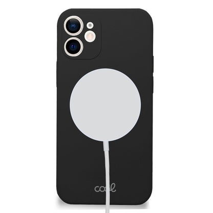 Coque magnétique noire pour iPhone 12 mini