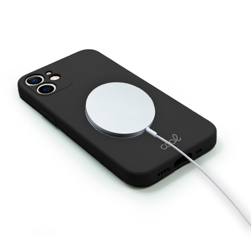 Coque magnétique noire pour iPhone 12 mini