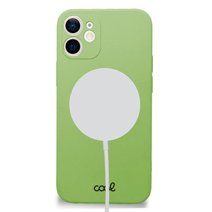 Coque magnétique Cool pour iPhone 12 mini, couleur pistache