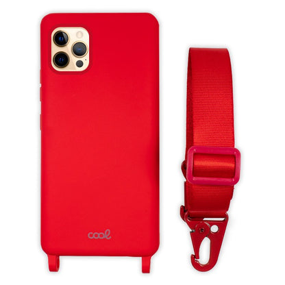 Coque cool pour iPhone 12 Pro Max avec ruban rouge