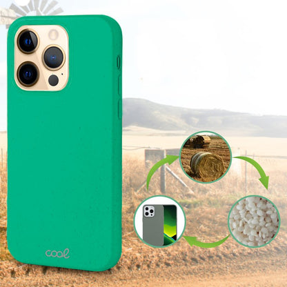 Coque Cool pour iPhone 12 Pro Max Eco Biodégradable Menthe