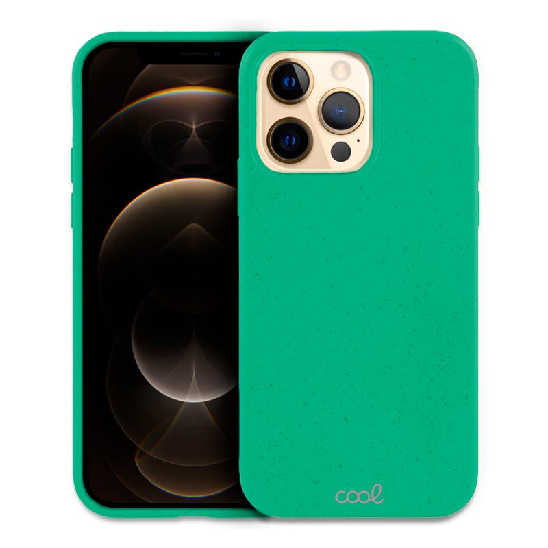 Coque Cool pour iPhone 12 Pro Max Eco Biodégradable Menthe
