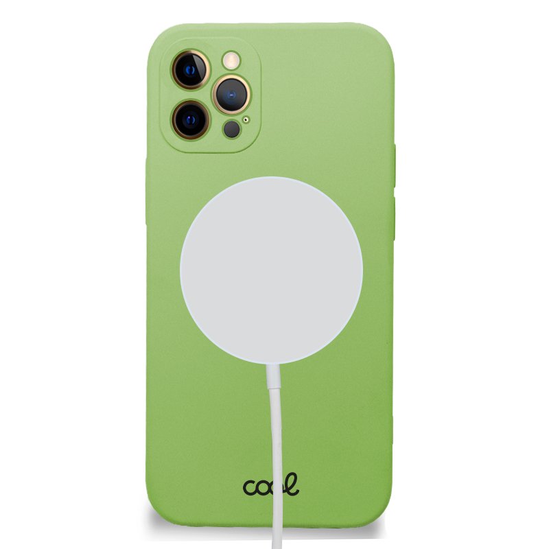 Coque magnétique Cool pour iPhone 12 Pro Max Pistache