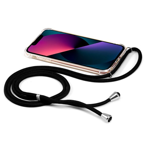 Coque cool pour iPhone 13 mini avec cordon noir