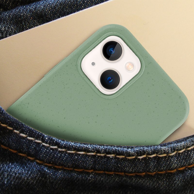 Coque Cool pour iPhone 13 mini Eco Biodégradable Vert