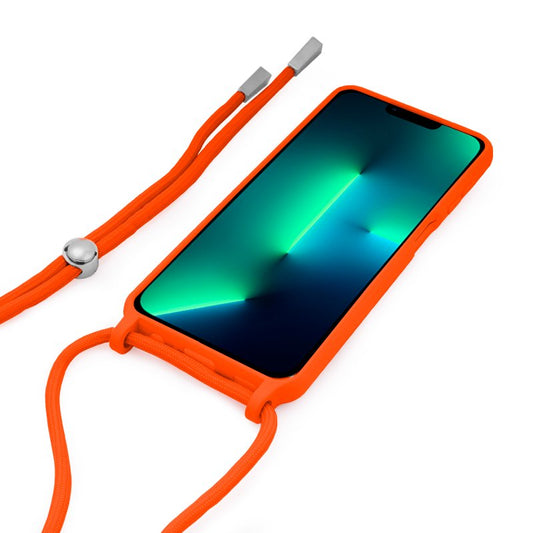 Coque cool pour iPhone 13 Pro Cord Smooth Saumon