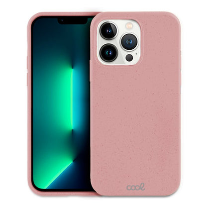 Coque Cool pour iPhone 13 Pro Eco Biodégradable Rose
