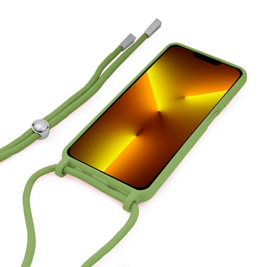 Coque cool pour iPhone 13 Pro Max Cord Smooth Pistache