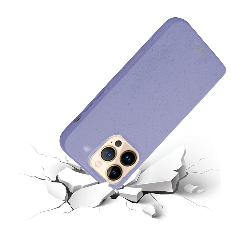 Coque Cool pour iPhone 13 Pro Max Eco Biodégradable Lavande