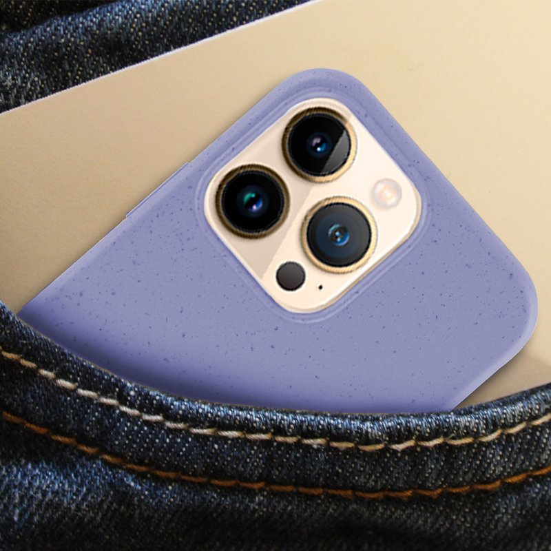 Coque Cool pour iPhone 13 Pro Max Eco Biodégradable Lavande