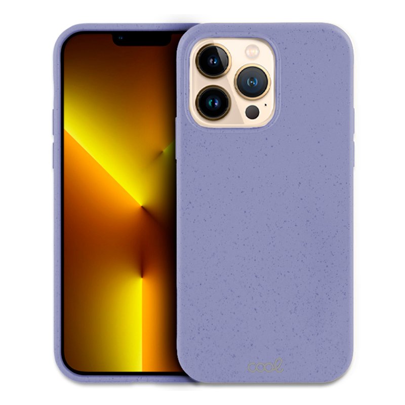 Coque Cool pour iPhone 13 Pro Max Eco Biodégradable Lavande
