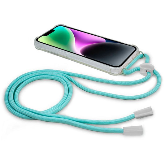 Coque cool pour iPhone 14 Mint Cord