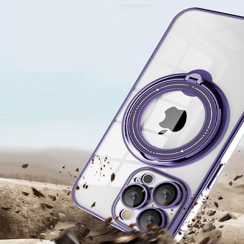 Coque COOL pour iPhone 14 avec anneau magnétique noir