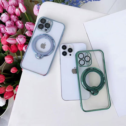 Coque COOL pour iPhone 14 avec anneau magnétique noir