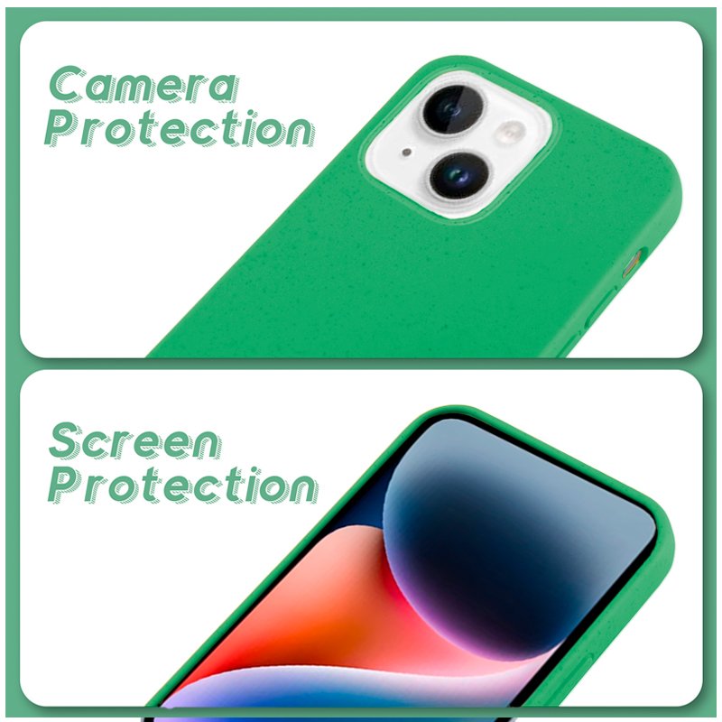 Coque Cool pour iPhone 14 Plus Eco Biodégradable Menthe