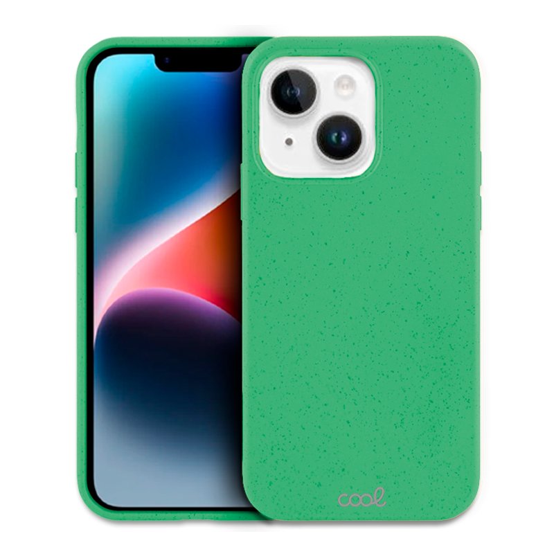Coque Cool pour iPhone 14 Plus Eco Biodégradable Menthe