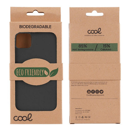 Coque Cool pour iPhone 14 Plus Eco Biodégradable Noir