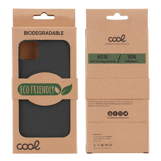 Coque Cool pour iPhone 14 Plus Eco Biodégradable Noir