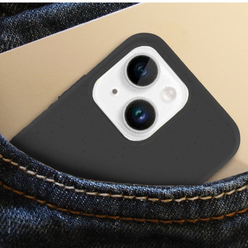 Coque Cool pour iPhone 14 Plus Eco Biodégradable Noir