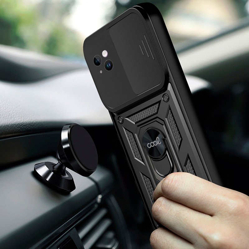Coque rigide noire pour iPhone 14 Plus